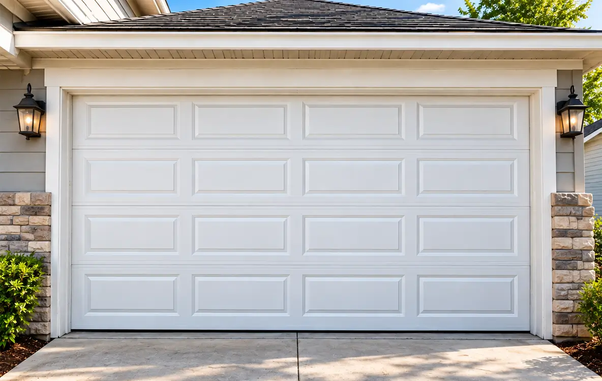 Garage door after repair in Mission Bend TX